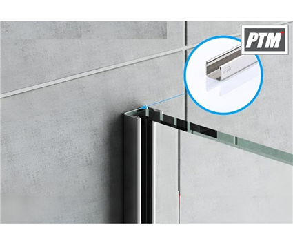 Nẹp kính chữ U inox 